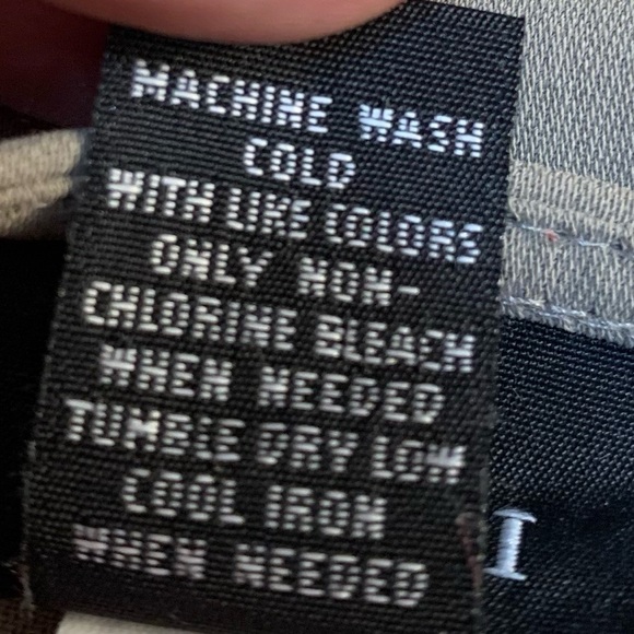 Alfani leaf pattern front open shoulders, top shirt blouse. - Picture 8 of 8